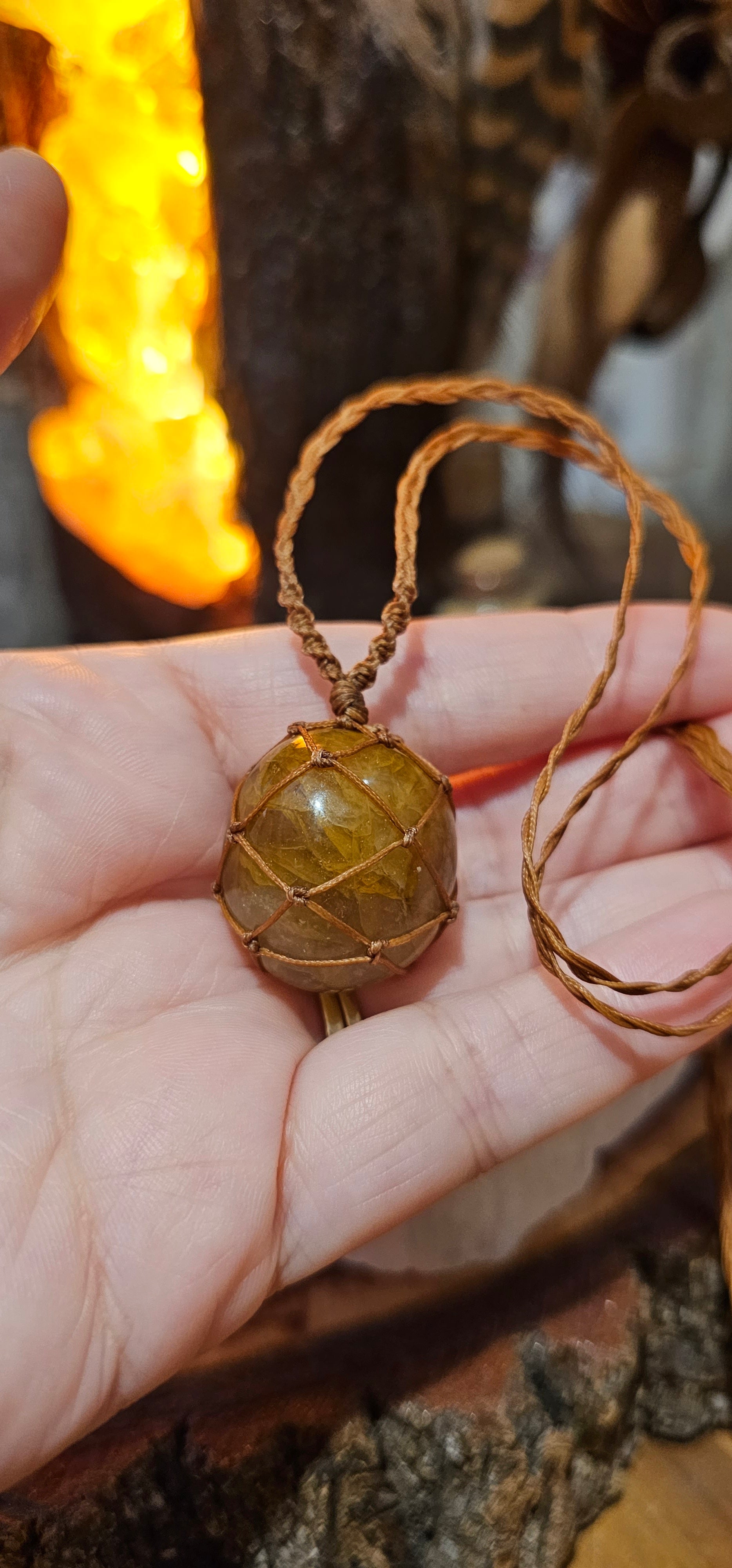 Golden Healer Necklace