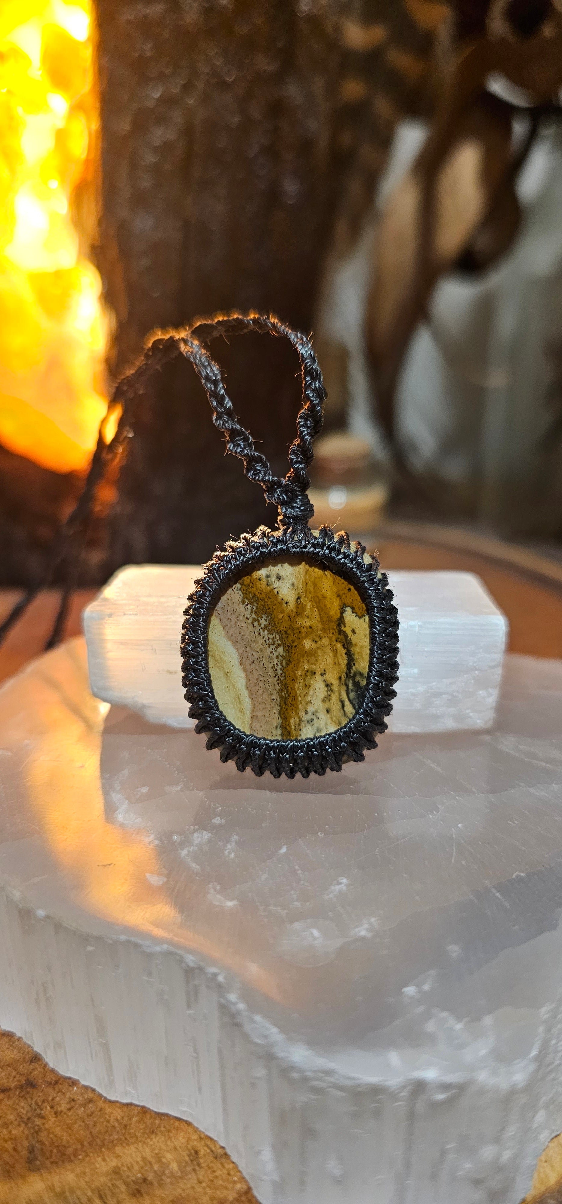 Picture Jasper Necklace