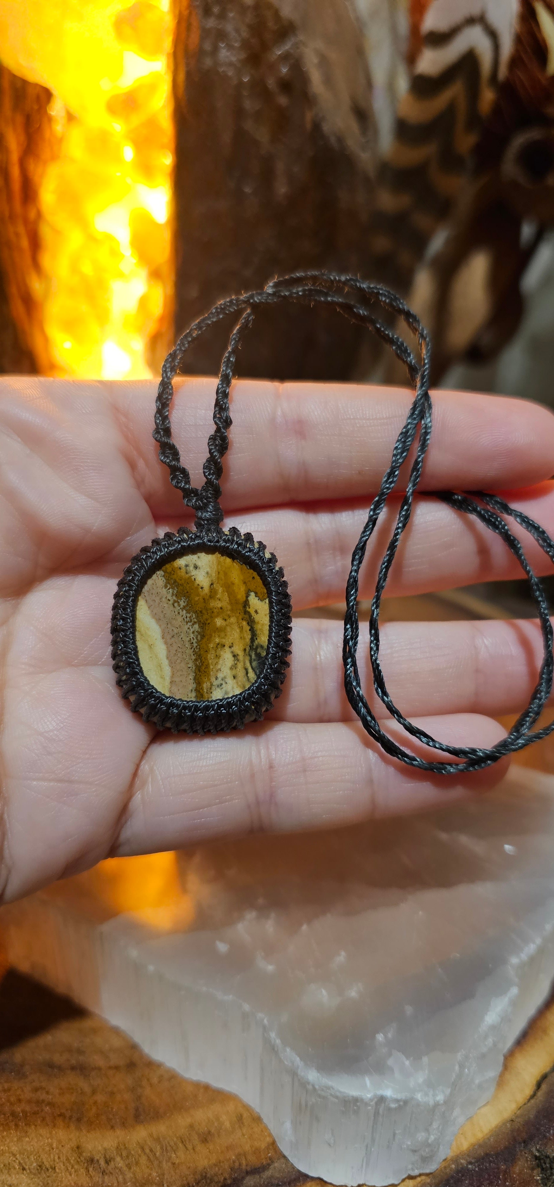 Picture Jasper Necklace