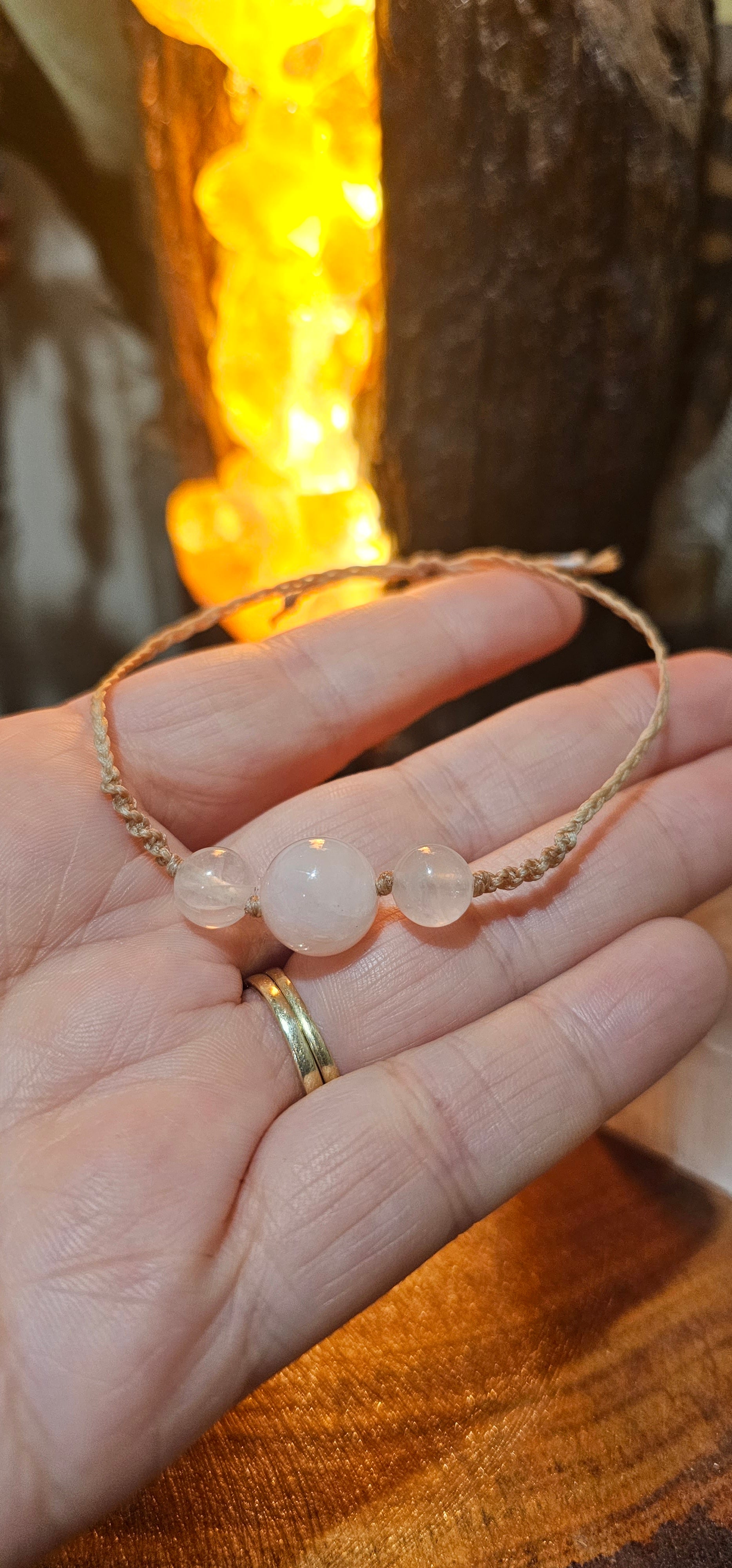 Beaded Bracelet - Rose Quartz