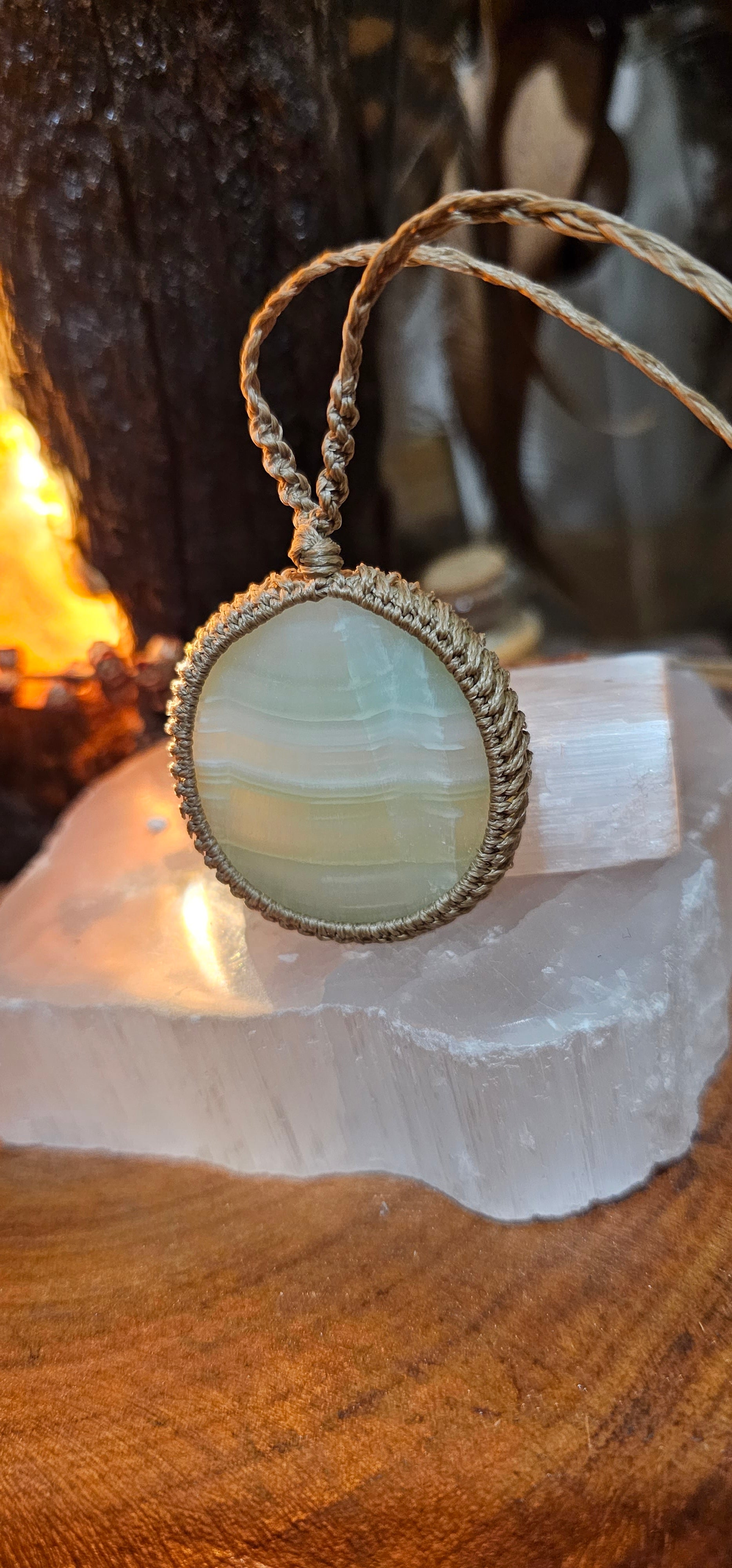 Caribbean Calcite Necklace