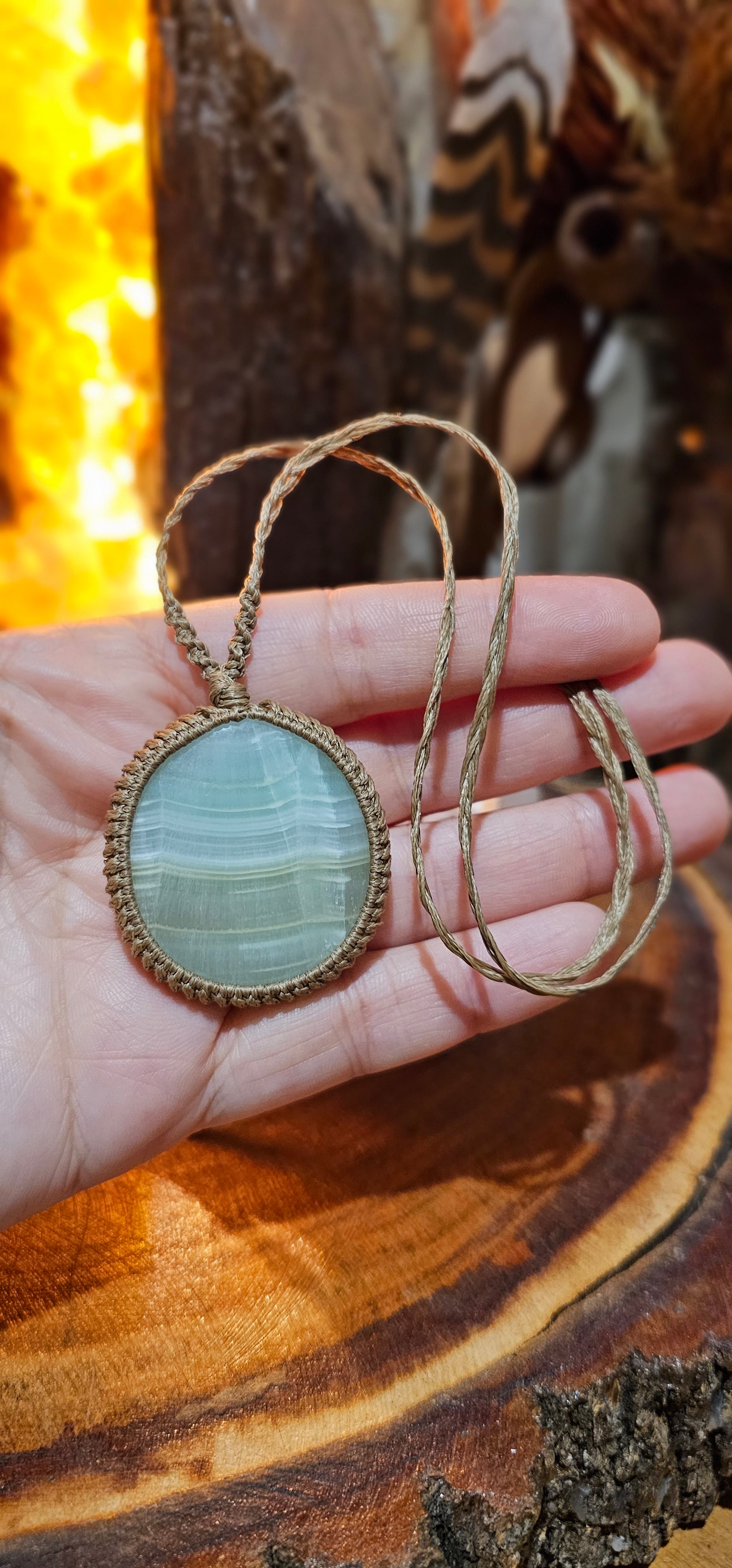 Caribbean Calcite Necklace