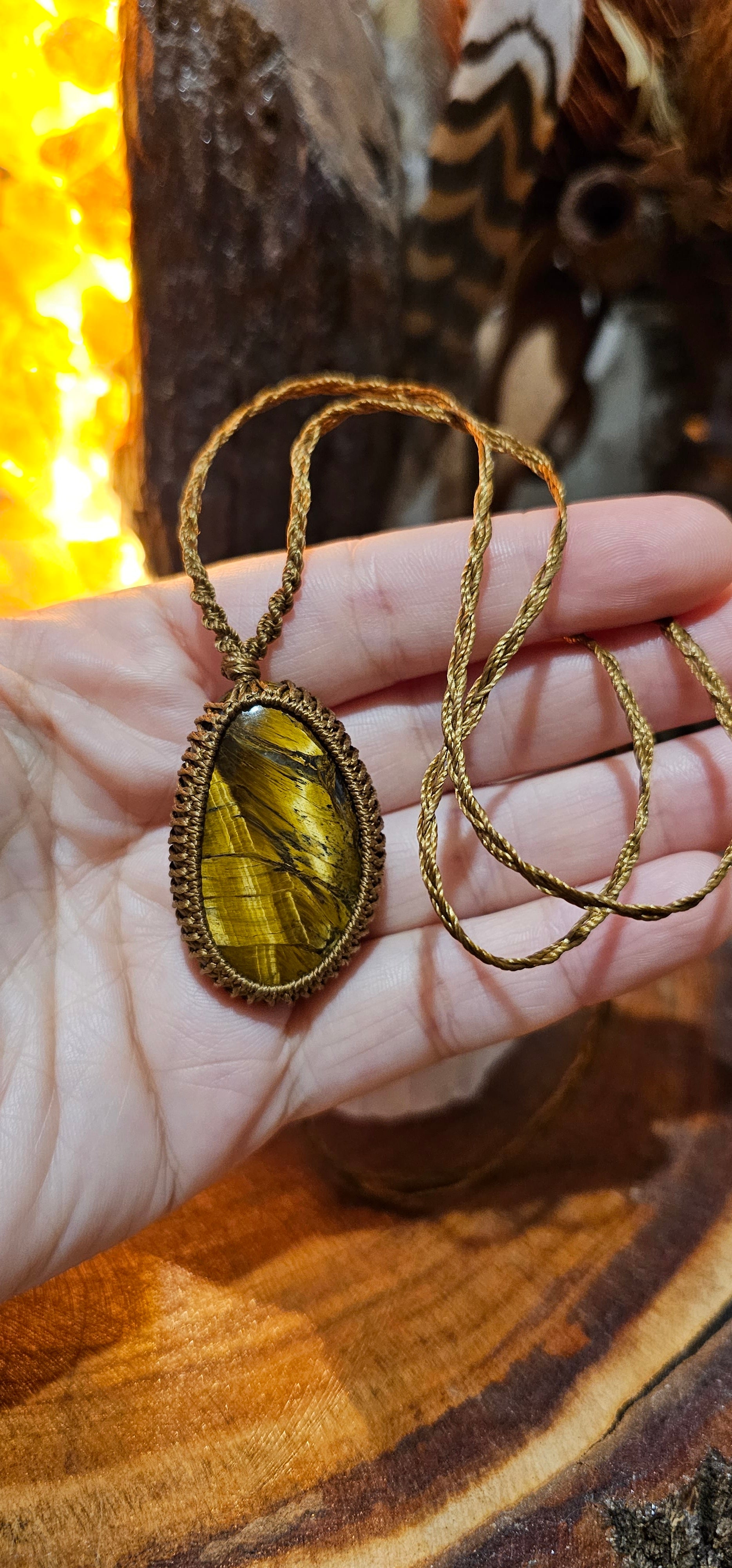 Tigers Eye Necklace