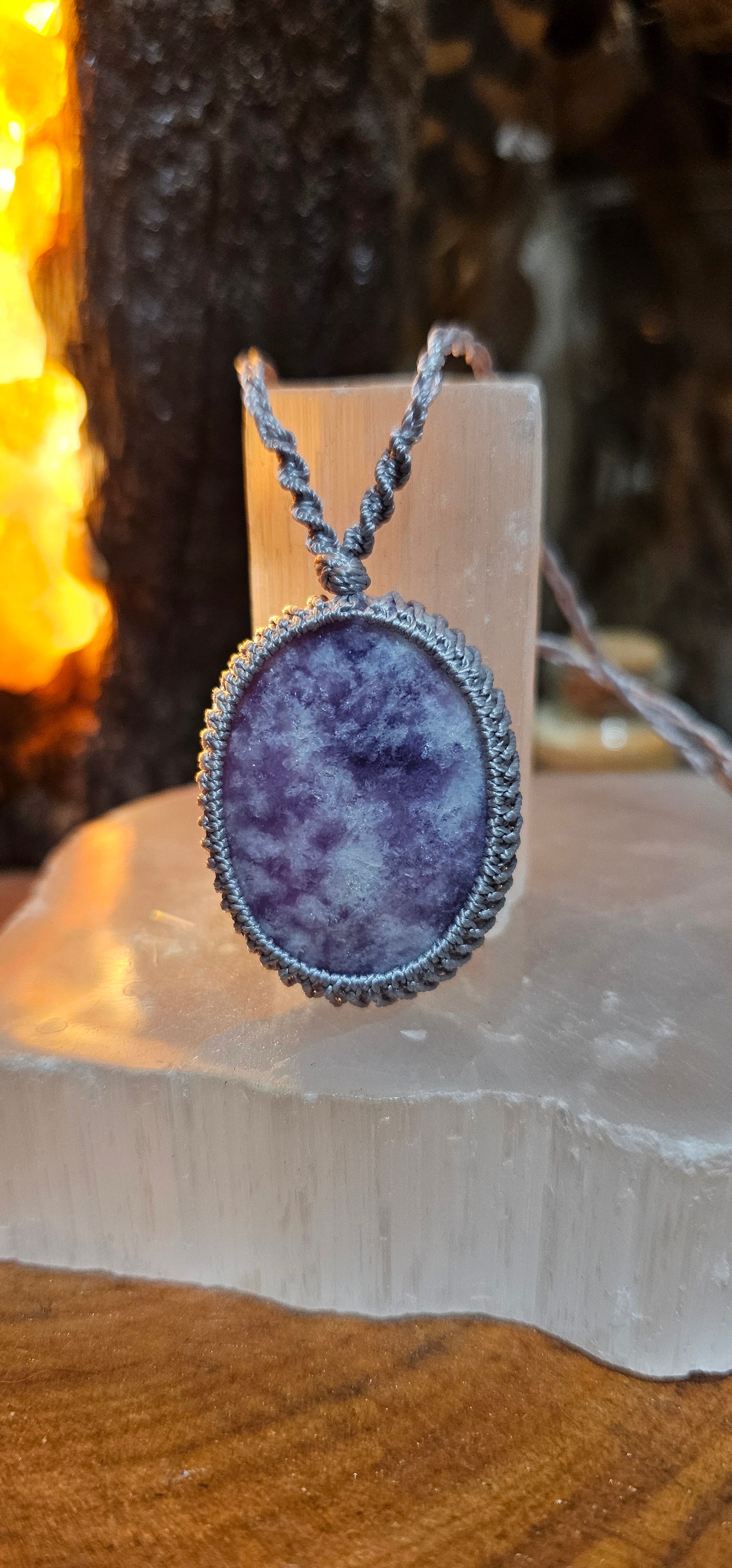 Lepidolite Necklace