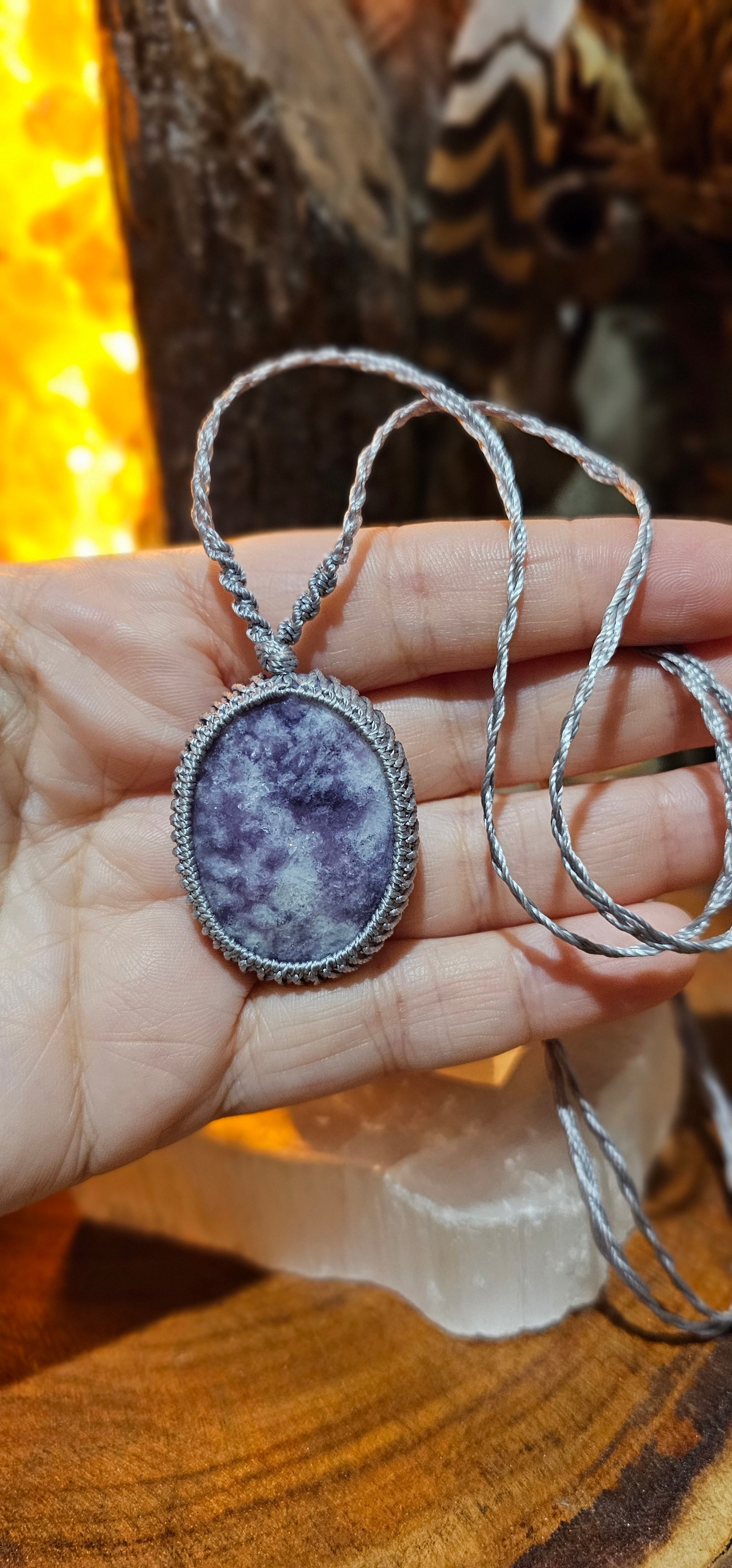 Lepidolite Necklace